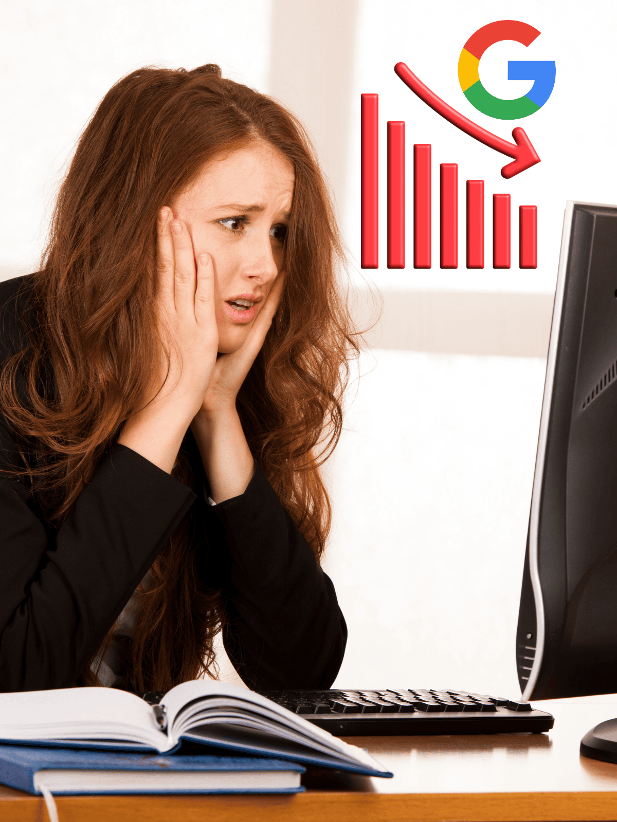 sinkendes ranking sinkende sichtbarkeit