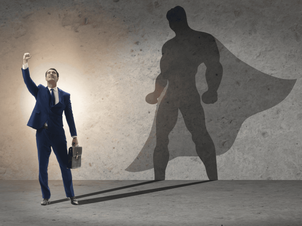 b2b online marketing superhero