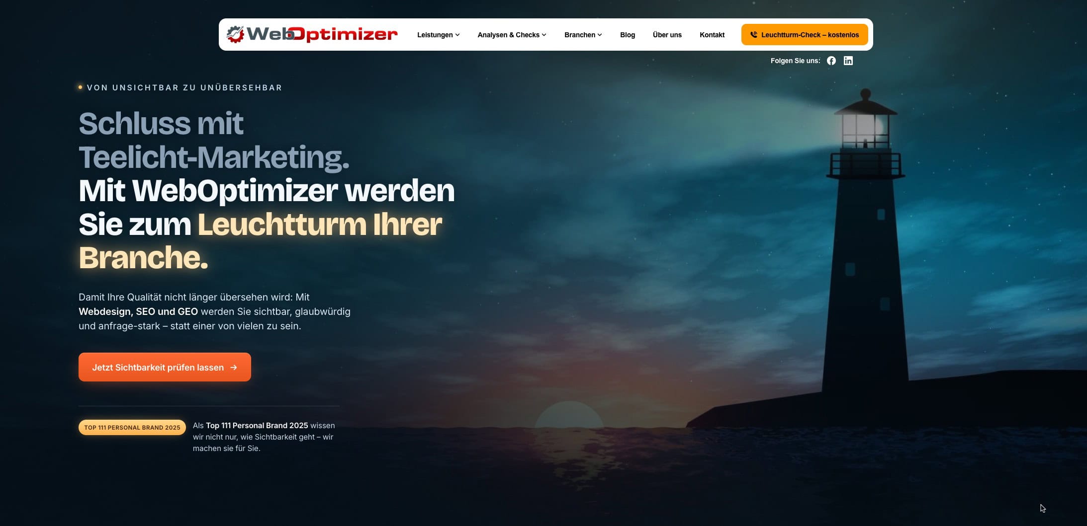 Above the Fold: Worauf es im sichtbaren Bereich Ihrer Webseite wirklich ankommt