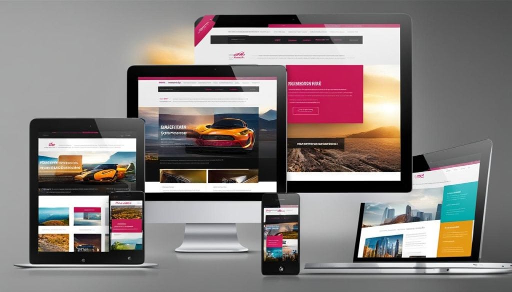 Responsive Webdesign Beispiel