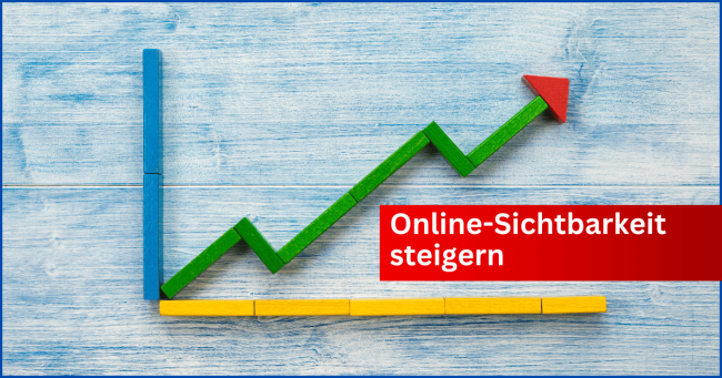 Mehr Sichtbarkeit im Internet? Eine Profi-Website hilft! Sichtbarkeit im Internet