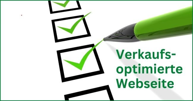 Ultimative Checkliste für Top-Verkaufswebseiten!