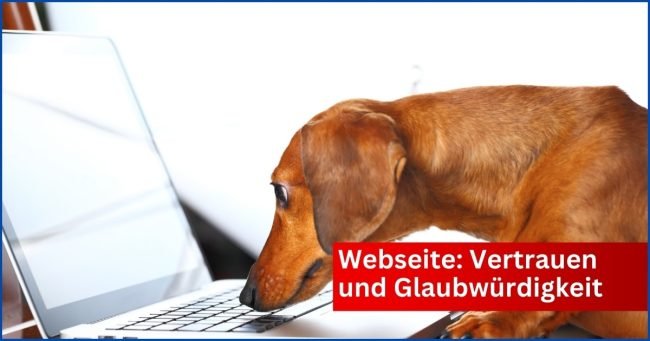 Mit Ihrer Webseite Vertrauen aufbauen leicht gemacht! Webseite vertrauen